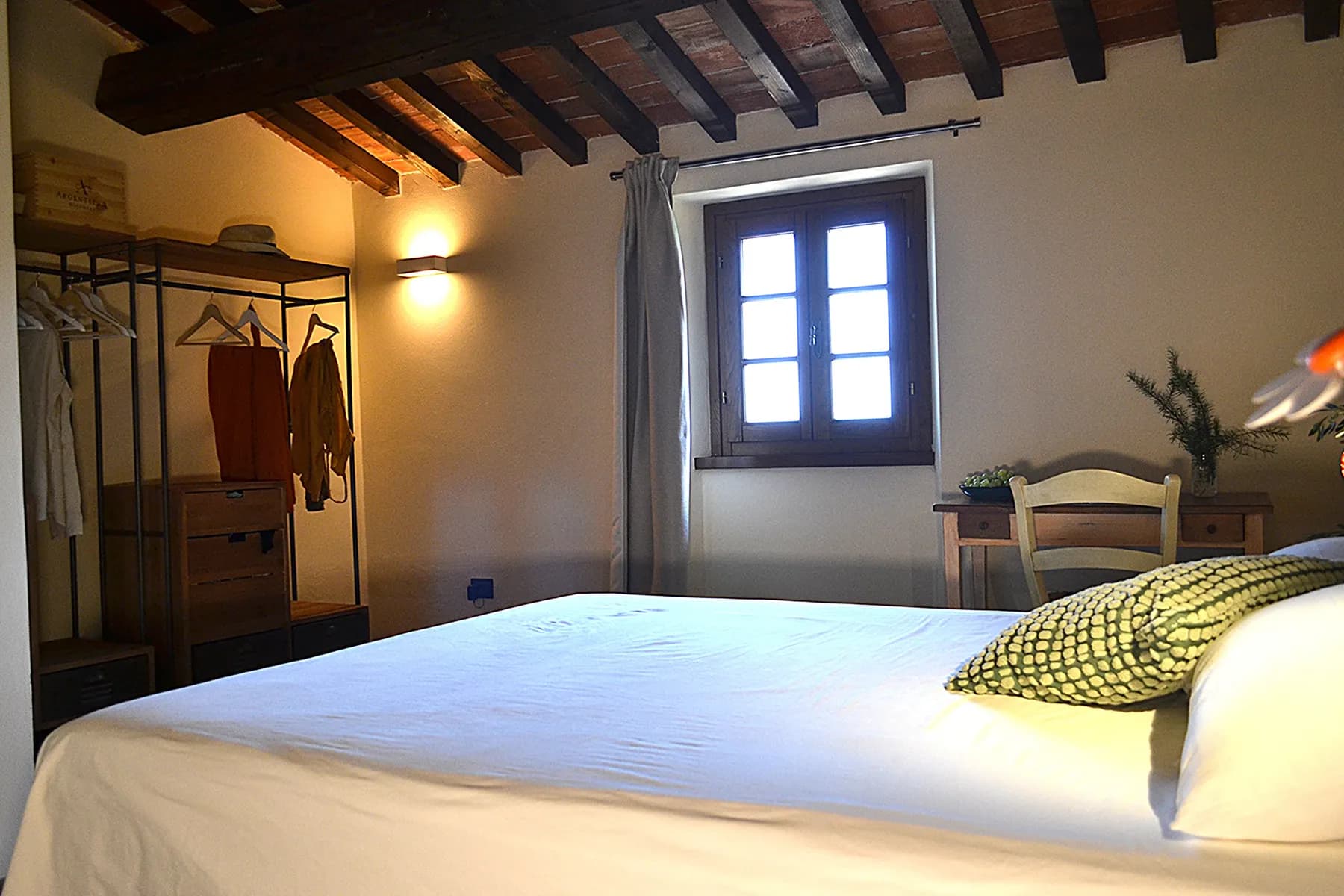 The third bedroom at Casale Eleo
