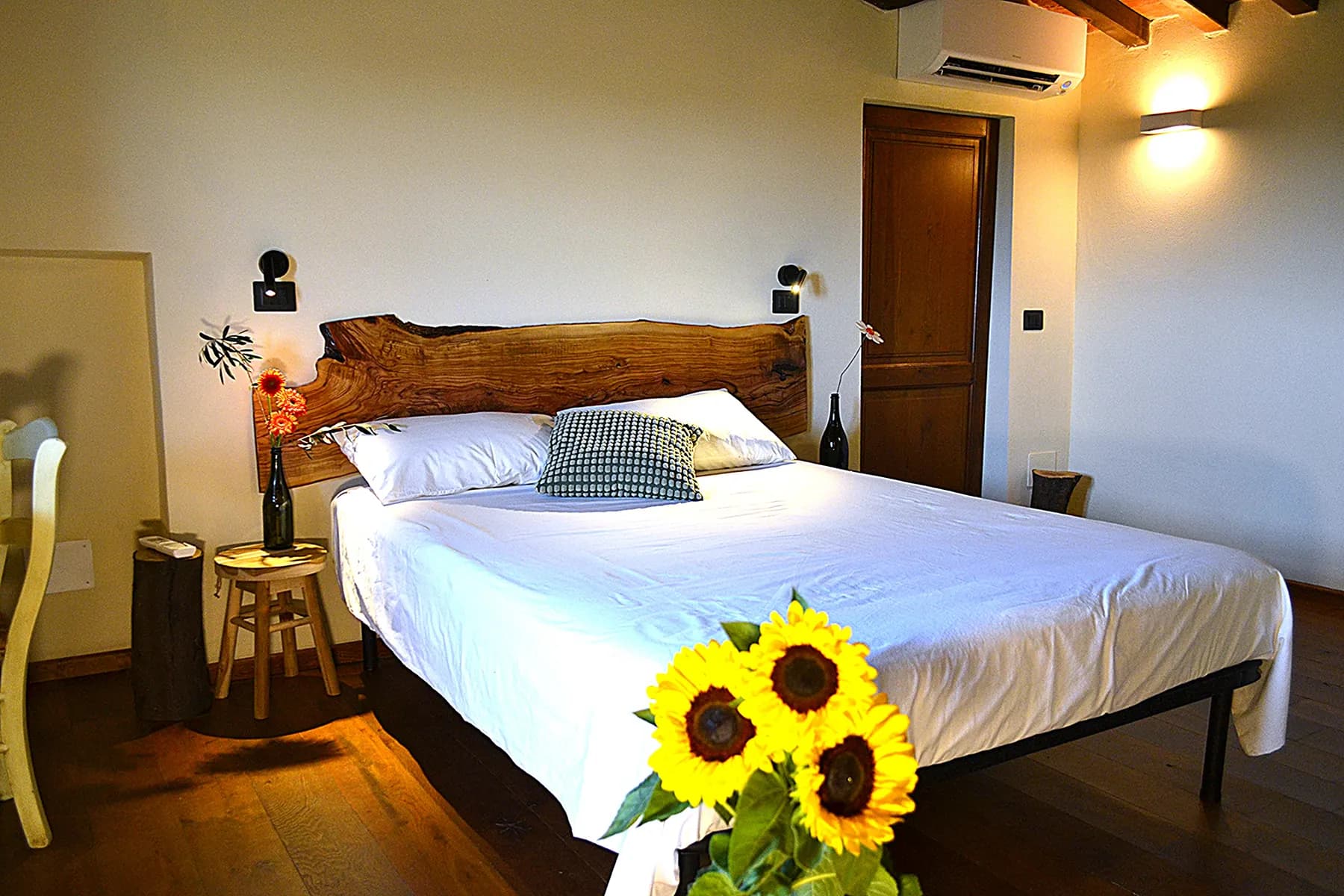 The third bedroom at Casale Eleo