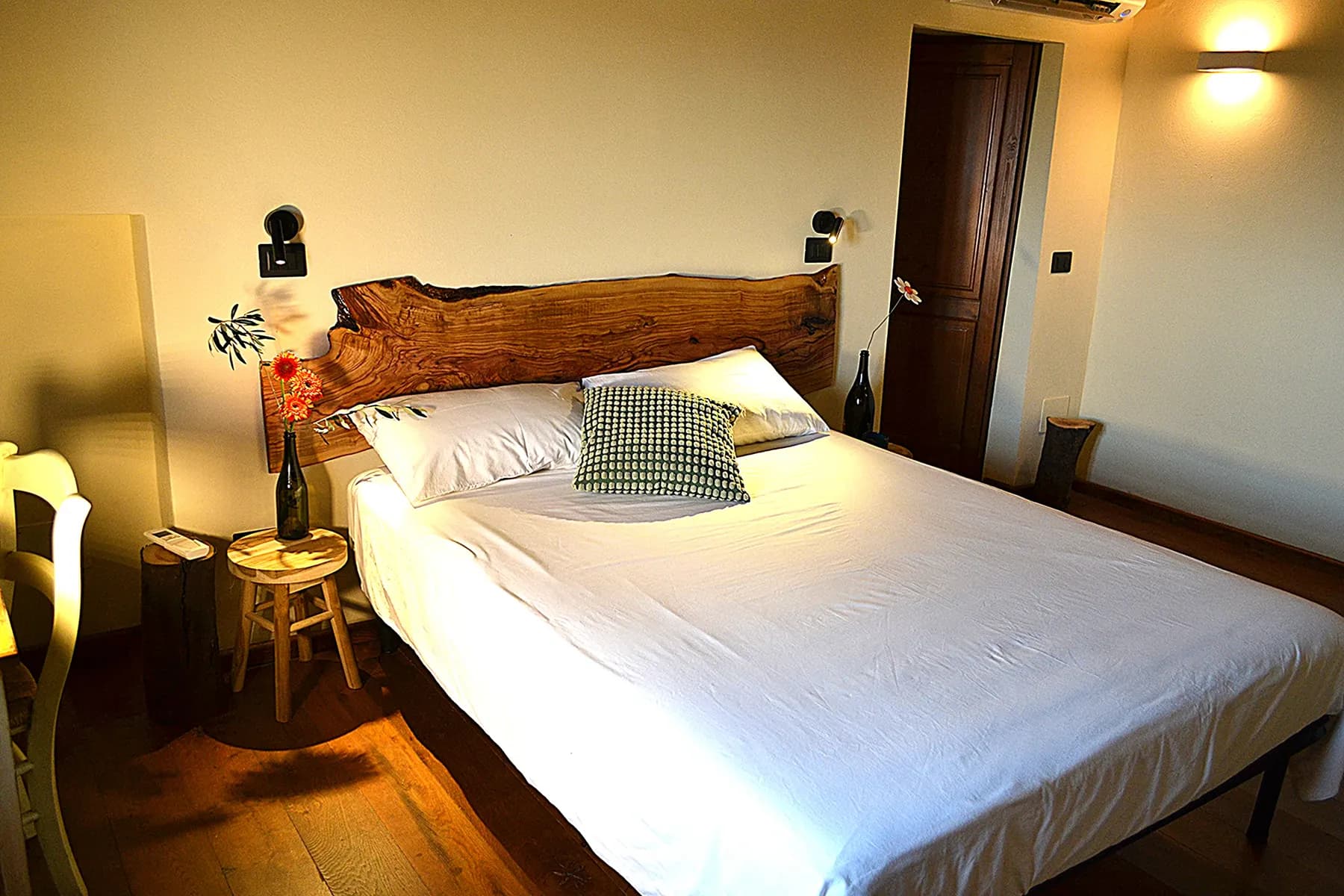 The third bedroom at Casale Eleo